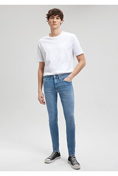 Mavi Leo 90s Tokk Shaded Indigo Blue Jean Παντελόνι 0076280567