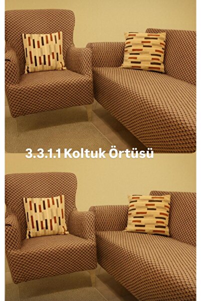 SENNORA 3.3.1.1 Koltuk Örtüsü Takımı Kaplama - Strec - Kılıf - Sofa Cover