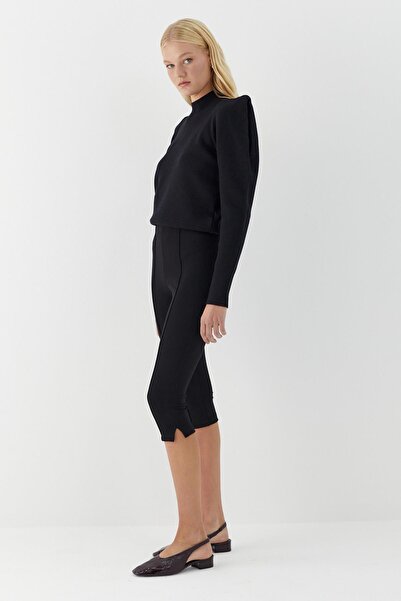 MARKALİSTE Elastic Short Tights Black