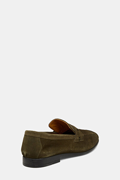 W Collection Khaki Suede Shoes
