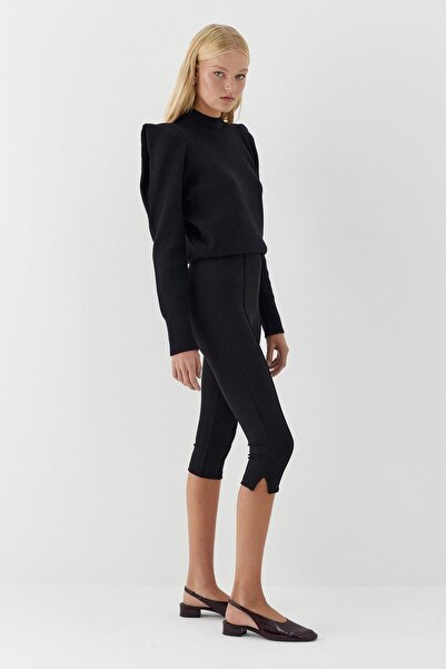 MARKALİSTE Elastic Short Tights Black