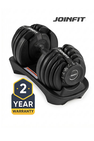 JOINFIT Ayarlanabilir Dambıl Seti 24 Kg 1 Adet - 15 Farklı Ağırlık Seviyesi