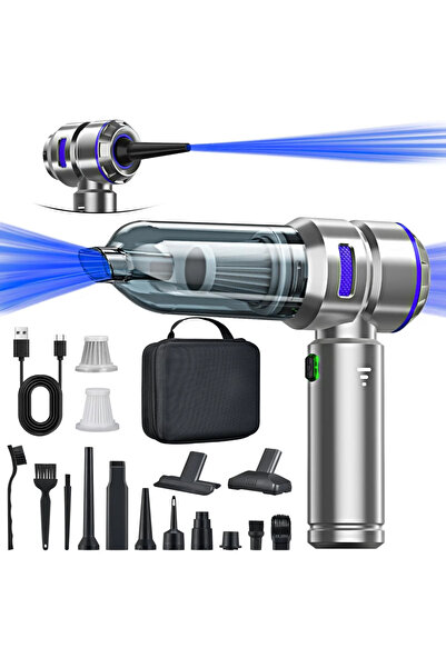 STARGRIG Aspirator auto portabil multifuncțional STARGRIG, putere de aspirare...