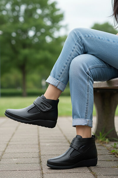 Y&D Shoes 2025 New Season Women's Winter Mother Shoes Velcro Orthopedic Daily Winter Shoes