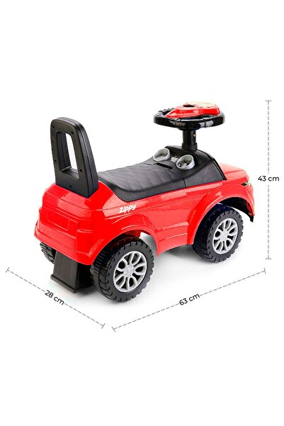 Moon Zippy Ride On Sports Car - Red