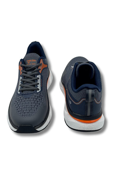 Tiglon Ανδρικά αθλητικά παπούτσια Casual Navy Blue Lace-Up Soft Sole 2507