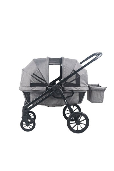 Moon Kube Wagon Stroller - Grey-MNNPRMT79