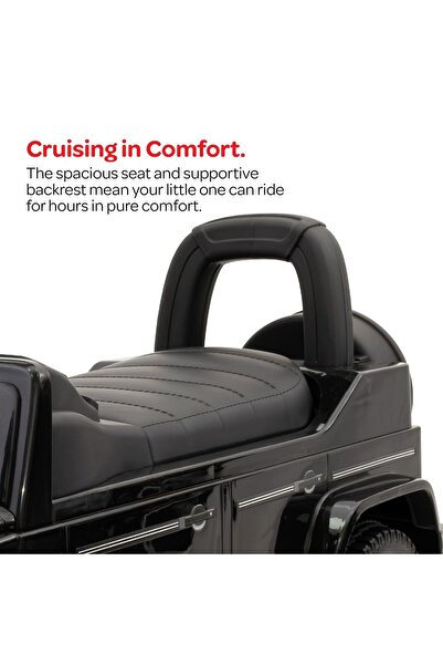 Moon Licensed Mercedes Benz Foot-to-Floor Ride-On Truck (Black)