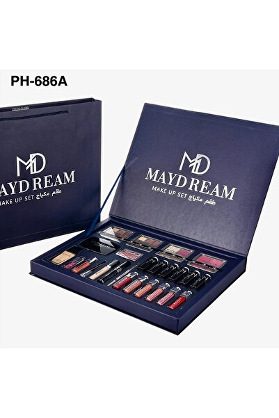 MAYDREAM طقم مكياج مميزة بأنواع وألوان متعددة مختارة بعناية من 24 قطعة من ماي دريم