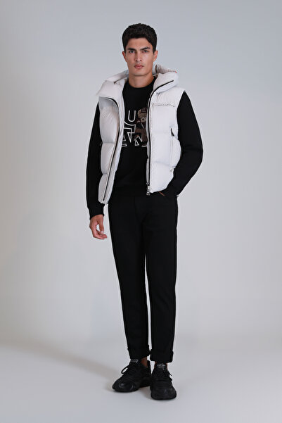 Lufian Anton Smart Jean - Ανδρικό μαύρο παντελόνι με λεπτή εφαρμογή