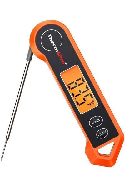 ThermoPro Tp19h Su Geçirmez Katlanabilir Gıda Pişirme Termometresi
