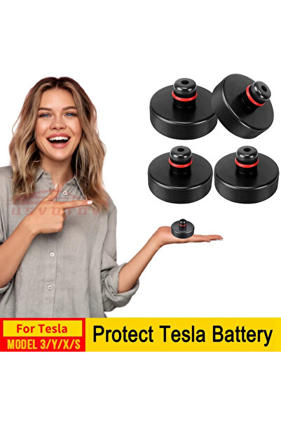 Choice1 مجموعة من 4 قطع من وسادات رفع السيارات لسيارات تسلا موديل 3 Y S X جون...