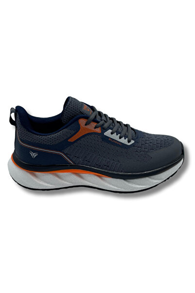 Tiglon Ανδρικά αθλητικά παπούτσια Casual Navy Blue Lace-Up Soft Sole 2507