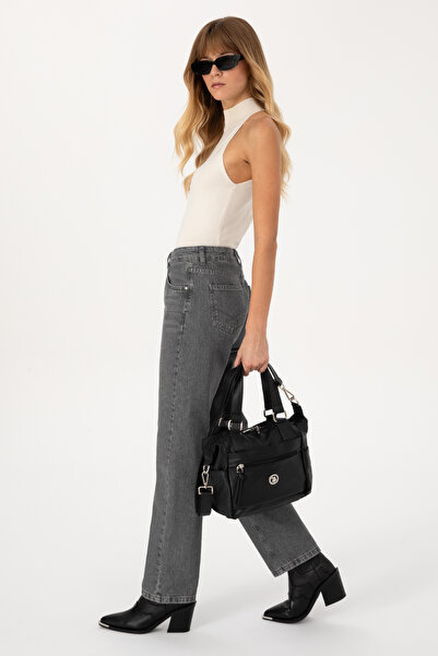 U.S. Polo Assn. Women's Black Soft Arm Bag 50317807-Vr046