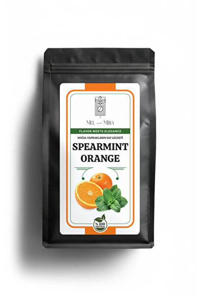 Mel and Mira Premium Orange & Spearmint Tea 50g, Özel Harman Portakal ve Kıvı...