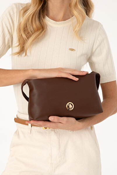 U.S. Polo Assn. Women's Light Brown Shoulder Bag 50303437-Vr002