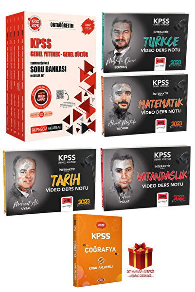 Pegem Akademi Yayıncılık Pegem Akademi KPSS GYGK Orta Öğretim Soru B.-Tüm Der...