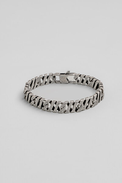 So CHIC... Şerit Model Çelik Erkek Bileklik