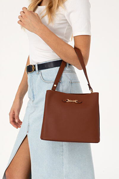 U.S. Polo Assn. Women's Light Brown Shoulder Bag 50317820-Vr002