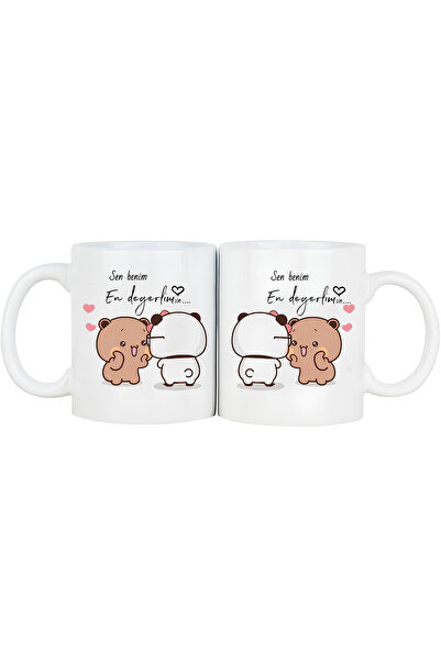 KEMAL İLHAN "You Are My Most Precious Treasure" Bubu Dudu Porcelain Mug