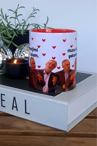 Cool Stuff European Collar Bülent Onaran Life Energy Emdiniz Kuzum - Peace of Mind I Want Candy Mug