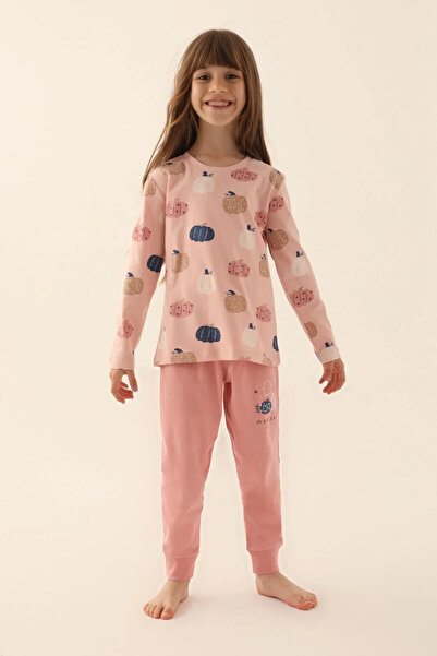 Rolypoly Set de pijamale cu mânecă lungă pentru fetiță Magical Pink