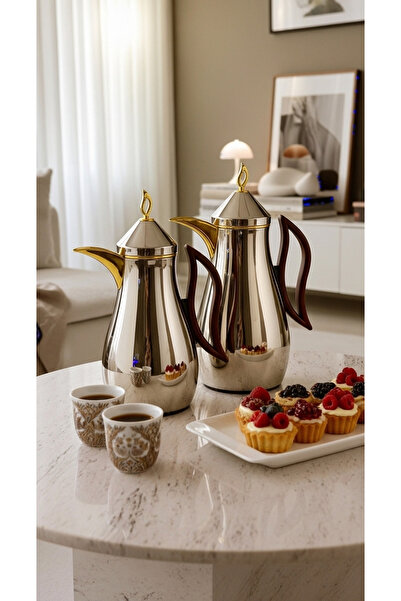 Generic 1-liter thermos set with a luxurious design