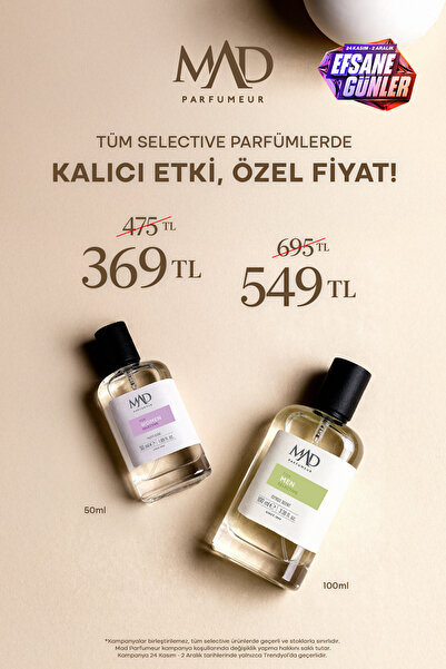 Mad Parfüm Mad V109 Selective 50 ml Kadın Parfüm