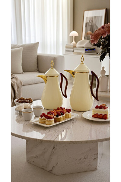 Generic 1-liter thermos set with a luxurious design