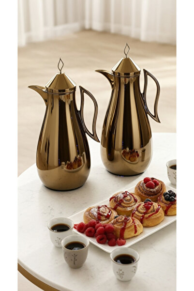 Generic 1-liter thermos set with a luxurious design