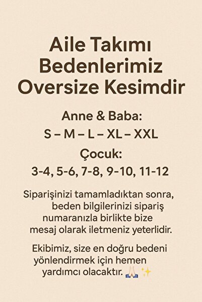 Combineman35 YÜKSEK KALİTE ÇOCUK VE ANNE/BABA AİLE EŞOFMAN TAKIMI 3 LÜ SET