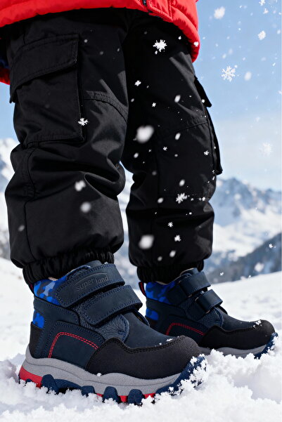 Süperland Trekking Lacivert Renk Çocuk Botu Outdoor Çocuk Botu Yeni Sezon