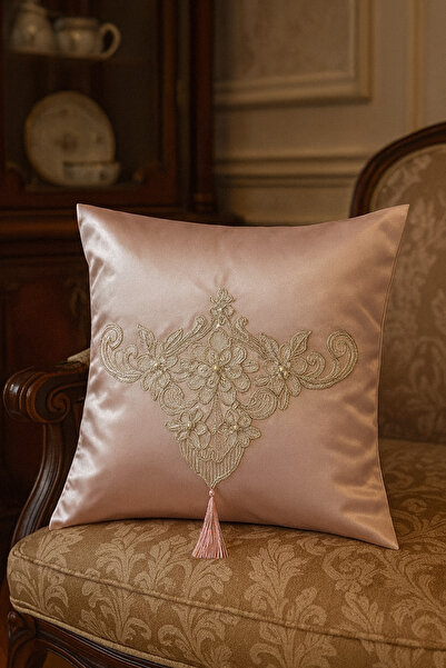 Çeyiz Bahçesi Powder Fransız Güpürlü Nişan Söz Çeyizlik Bohça Hurç