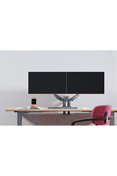 Ergoflex North Bayou Nb F160 - 17-27" Monitor Stand with Double Arm Shock Absorber, 2-9 kg