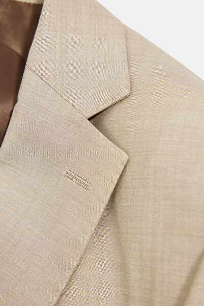 W Collection BEIGE BUTTONED SUIT