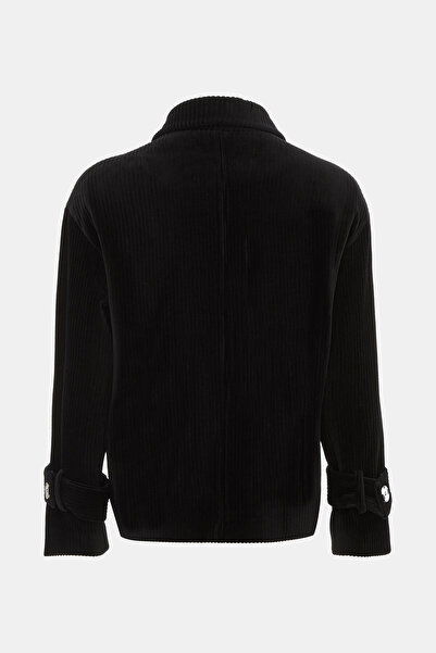 W Collection Black Buttoned Jacket