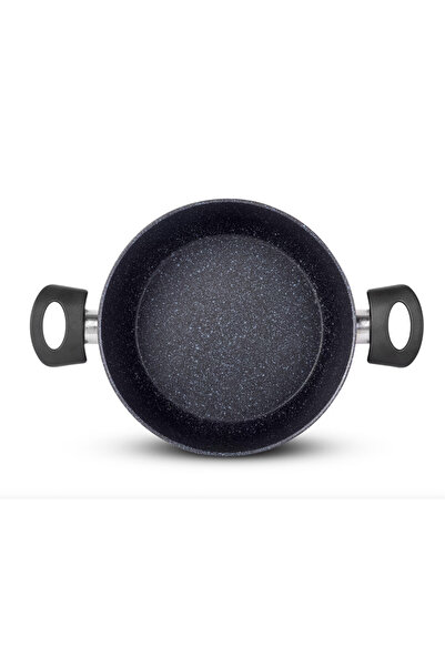 OEM S Line Cook Astro pot with handles, aluminum, non-stick coating, 20 cm x 8 cm, 2 L, black