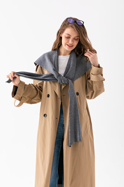 Wega Moda Eșarfă cu patchwork pătrat - Tricotaj sport din material subțire Eșarfă pentru umăr |   Şal Boho unisex - eșarfă