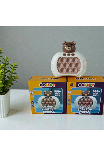 FEYSSHOP Sesli ışıklı ayıcıklı Popit.