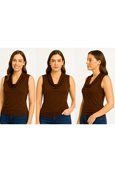 ingegno Body Zero Sleeve Gathered Knitted Fabric Viscose Badi