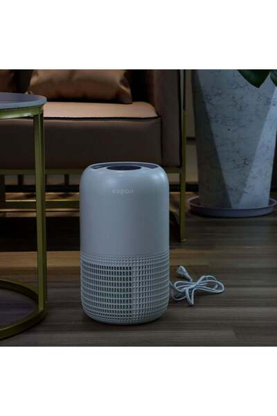 EvoAir Purificator de aer Evoair, Yuvo, Lampă UV, True Hepa, Funcție Polen/Animale, Lumină Ambientală, Alb
