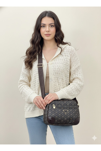 Newish Polo Dámská taška přes rameno se vzorem Trend - Umělá kůže, Speciální den/Cestování/Škola