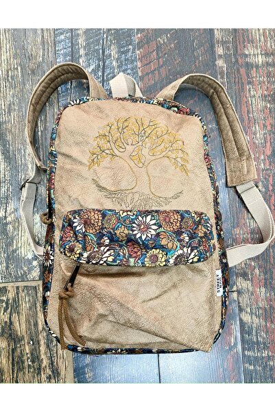 street&bagdnz Rucsac unisex cu model tropical, rezistent la apă, pentru uz zi...