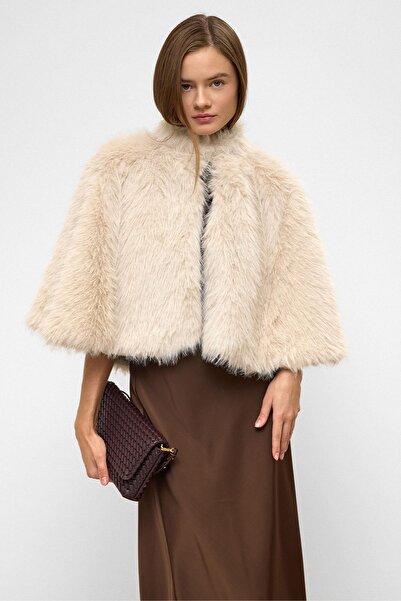 Olcay Κοντό πανσό από ψεύτικη γούνα ΜΠΕΖ 1013