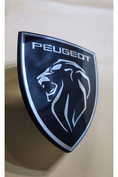 Edesign Peugeot 3008 Rear New Lion 3D Logo