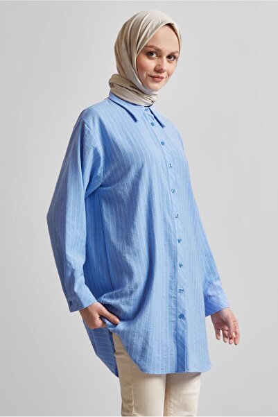 Alvina Drawn Shirt Tunic 44800