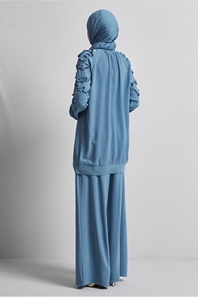 Alvina Wide Leg Trouser Suit 44698