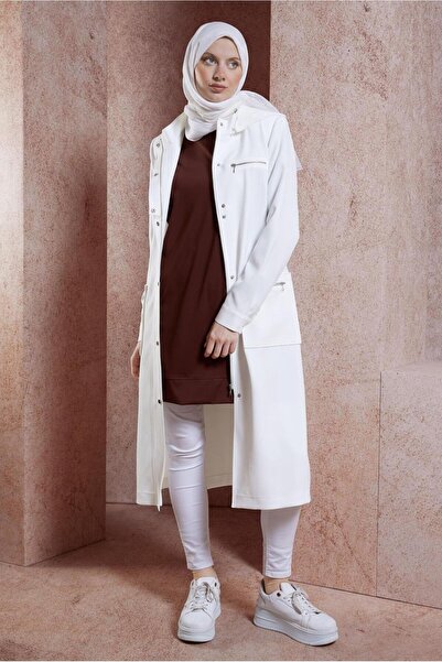 Alvina Тренч з капюшоном і поясом 10893