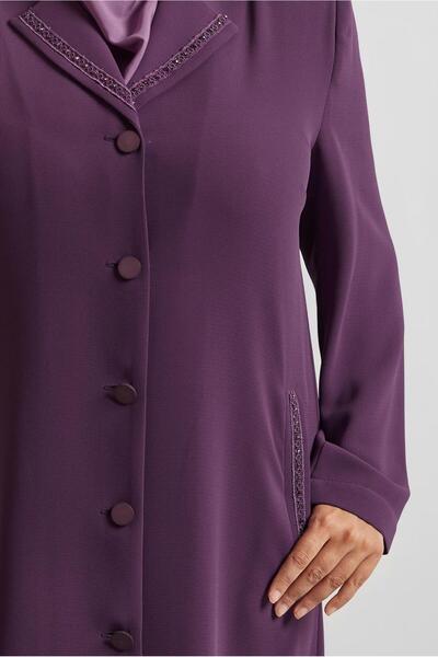 Alvina Stone Printed Crowace Collar Blanket 10222