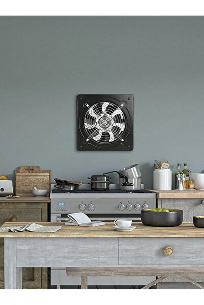 Generic Leon Home 10-inch CR Stainless Steel 70W Industrial Exhaust Fan with Damper